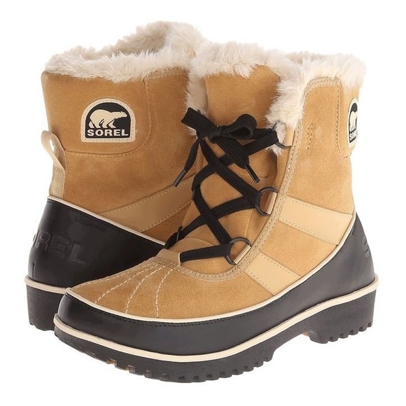Sorel Shoes - Short Tan Sorel Boots